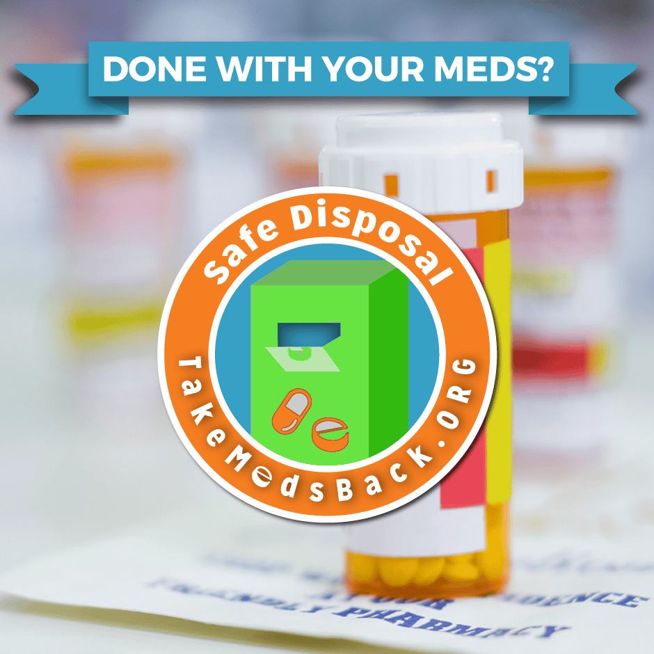 Prescription Drug Safe Drop Box (3 Locations)