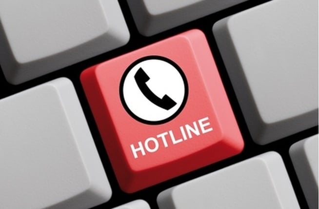 Human Trafficking Hot Line–866-455-5075